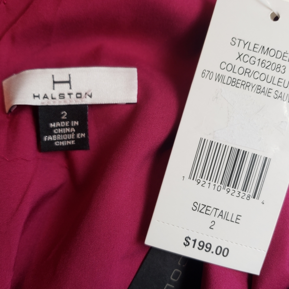H by Halston V Neck Ruffle Dress - Picture 9 of 10
